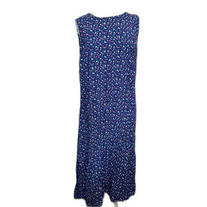 Sarin New York Sleeveless Ditzy Floral Fairy Y2K Maxi Dress -  Women SIze XL